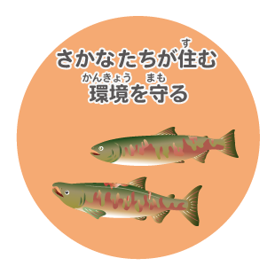 image-さかなたちがすむ、環境を守る